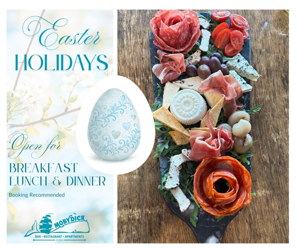 🌿🌊 𝑬𝒂𝒔𝒕𝒆𝒓 𝒊𝒏 𝑮𝒐𝒛𝒐 – 𝑨 𝑻𝒊𝒎𝒆 𝒐𝒇 𝑩𝒆𝒂𝒖𝒕𝒚, 𝑻𝒓𝒂𝒅𝒊𝒕𝒊𝒐𝒏 & 𝑮𝒓𝒆𝒂𝒕 𝑭𝒐𝒐𝒅! 🕊️🍽️ Celebrate the Easter holidays in Gozo, where faith, tradition, and nature come together beautifully. ✨ Exᴘʟᴏʀᴇ ᴛʜᴇ Gᴏᴢᴏ ᴄᴏᴜɴᴛʀʏsɪᴅᴇ 🌼– lush valleys, scenic trails & spring blooms. 🌊 Dɪsᴄᴏᴠᴇʀ ᴛʜᴇ sᴛᴜɴɴɪɴɢ Gᴏᴢᴏ ᴄᴏᴀsᴛ 🐚– crystal-clear waters, hidden coves & breathtaking cliffs. 🙏 Exᴘᴇʀɪᴇɴᴄᴇ Gᴏᴢᴏ’s ᴛʀᴀᴅɪᴛɪᴏɴs, ꜰᴀɪᴛʜ ﹠ ᴅᴇᴠᴏᴛɪᴏɴs ✝️– from solemn processions to joyful Easter Sunday celebrations. And don’t forget to treat yourself at 𝑴𝒐𝒃𝒚 𝑫𝒊𝒄𝒌, 𝑿𝒍𝒆𝒏𝒅𝒊! 🍴 Whether it’s a delicious breakfast, a fresh seafood lunch, or a cozy dinner by the sea, it’s the perfect spot to enjoy Gozo’s flavours. 📍 Tag your friends & plan your Easter getaway! 🐣🌅 #mobydickxlendi #SeasideDining #ourhappyplace #gozomalta #GozoFoodie #EasterInGozo